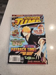 Shonen Jump Magazine Volume 7 Issue 4 April 2009 Manga Anime Bleach Naruto - Picture 1 of 8