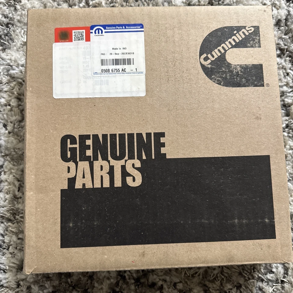 Engine Crankshaft Seal Genuine Mopar 5086755AC / 4937231 - Image 1 of 1