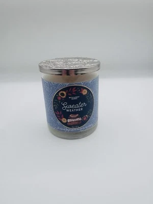 Suéter Bath & Body Works Vela Meteorológica 8oz | Totalmente Nuevo Foto 1 de 4