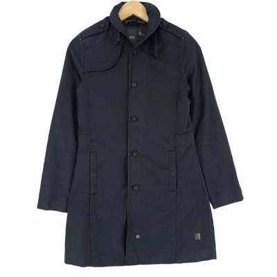 Manteau Vintages G-Star Femme Nouvelle Garber Trench Qn8 Taille S - Photo 1/4
