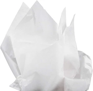 Tissue Paper - White - 10 Sheets/Pack - Picture 1 of 4