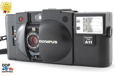 [MINT- w/ A11 Flash]  Olympus XA2 A11 Point & Shoot 35mm Film Camera From JAPAN - Image 1 of 4