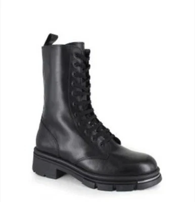 Size 7.5 - ZIGI Women's Black Leather Boots - Image 1 of 4