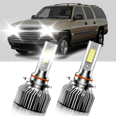 For Chevrolet Suburban 2500 2000-2006 Car LED Headlight Bulbs Combo Low Beam - Изображение 1 из 4