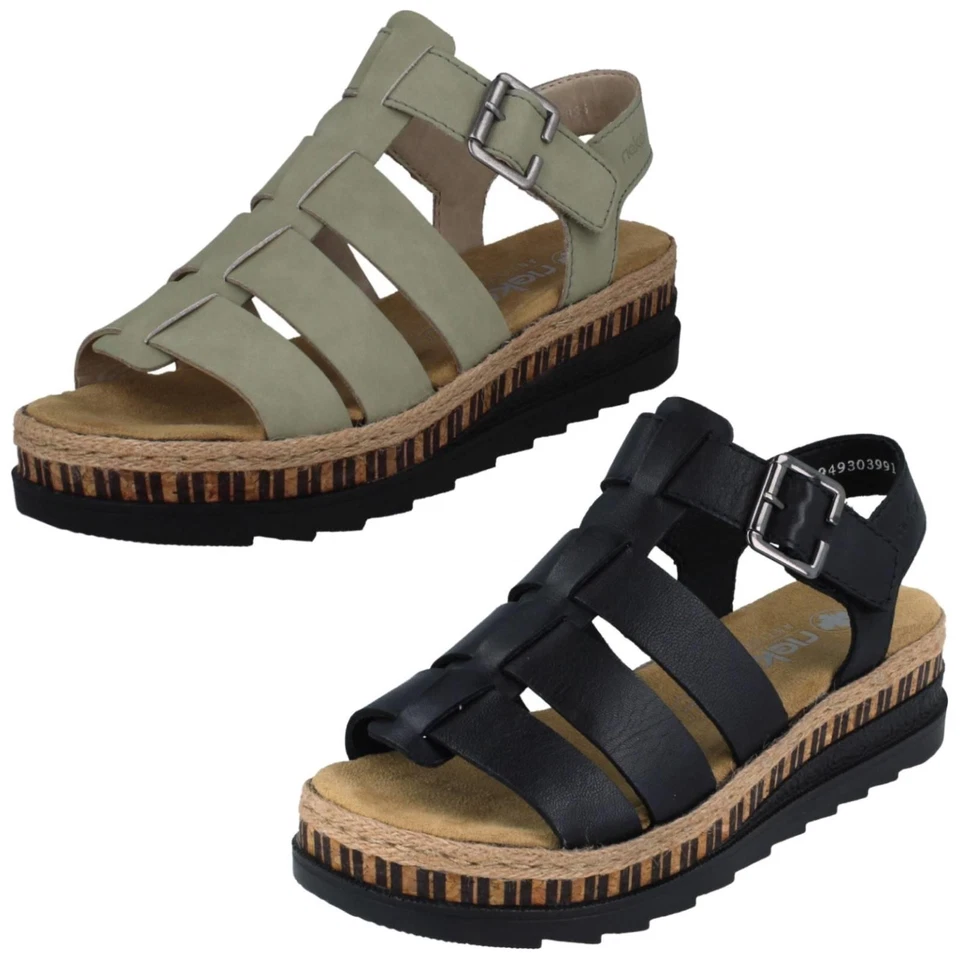 Sandalias Rieker de tiras para dama V7904 Foto 1 de 1