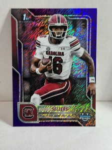 2025 Bowman Chrome U LaNorris Sellers Purple Shimmer /75 - Bild 1 von 1