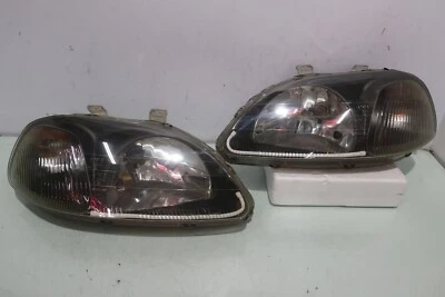 Honda Civic EK SO3 SO4 EK3 EK4 Front LED Head Lights Lamps Light 1 Pairs - Image 1 of 4