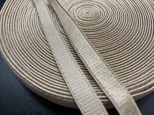 Elastic Plush Strap Nude 3/8 10 Yards NEW - Picture 1 of 6