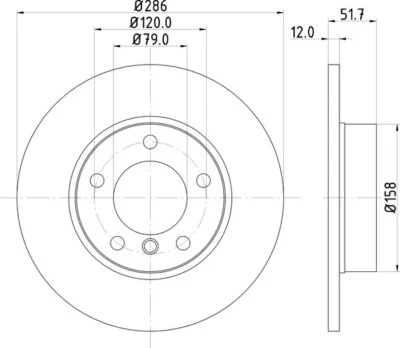 2x Discos delanteros Mintex para BMW Serie 3 316i 318i 318is 320i 325i 318tds 318ti Foto 1 de 2