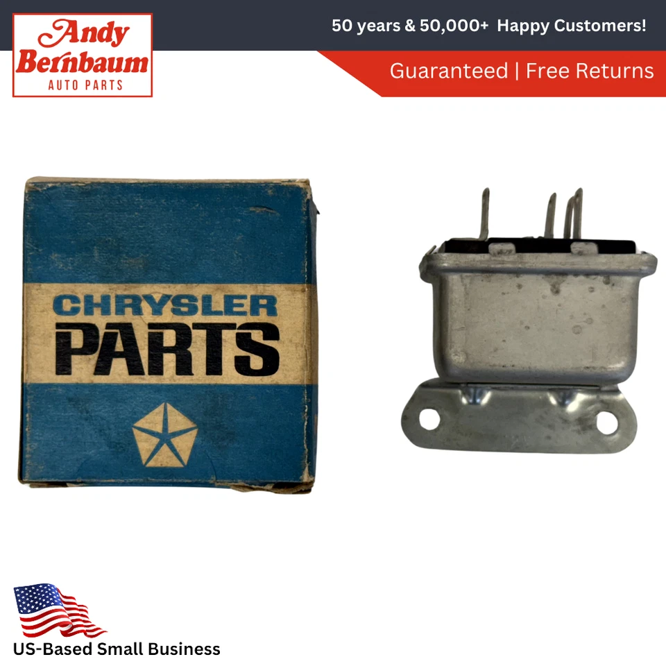 Relé de puerta de faro para Dodge Charger 1966-1967 2661949 nuevo en stock Foto 1 de 4
