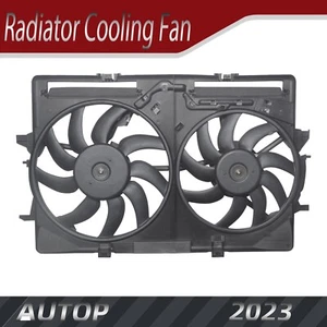 Radiator Cooling Fan Assembly for Audi A5 Q3 A6 A4 Q5 / AU3115113 - Foto 1 di 11