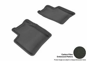 Alfombrillas 3D MAXpider para Toyota Prius Kagu 2004-2009 segunda fila - negras - aceL1TY1 Foto 1 de 1