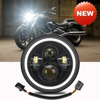 Faro sellado LED 5-3/4" 5,75 para Yamaha V-Star XVS 650 950 1100 Foto 1 de 4