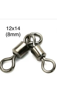 Qty 30-3way Swivel Fishing Crossline Lure Ring Connector Trolling River Rig - Picture 1 of 4