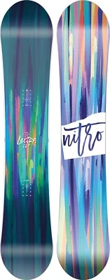 Nitro Lectra Brush Women's Snowboard 149 cm, All Mountain Directional, New 2025 - Image 1 of 4