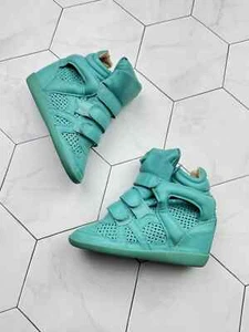 Zapatillas altas Isabel Marant vintage de cuero para mujer talla US 7 - Imagen 1 de 13