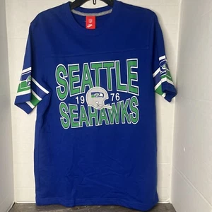 Retro Nike NFL Seattle Seahawks Football T-Shirt Herren Gr. Medium 609276-448 Neu mit Etikett - Bild 1 von 4
