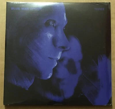 BLUE MAN GROUP Three LIMITED 1200 MADE BLUE & BLACK SWIRL Vinyl 2 LP SEALED RSD Foto 1 de 2