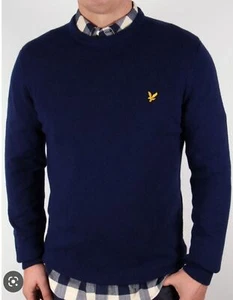 ¡JUMPER CUELLO REDONDO LYLE & SCOTT (SUÉTER) PARA HOMBRE MANGA LARGA PARA INVIERNO! - Imagen 1 de 5