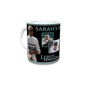 Lewis Hamilton Personalised Mug Brand New Great Unique Gift Free UK Shipping - Picture 1 of 4