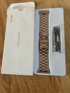 Apple Watch band 42mm stainless steel rose gold/gold color - Picture 1 of 2