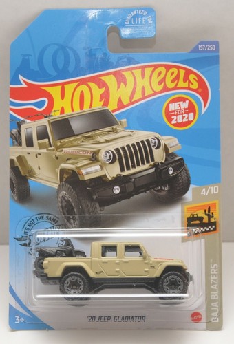 Hot Wheels 20 Jeeps Gladiator – Modellauto In Tan, Limitierte Edition 157/250