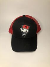 Charlotte Checkers Hat Hockey. Black and Red. Adjustable.