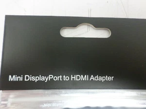 Lot of 2 Mini Display Port to HDMI for Apple Macbook and Macbook Pro and Air - Picture 1 of 4