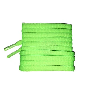 Mr Lacy Runnies - Neon Green Hydrophobic Running Shoelaces (120cm Length) - Picture 1 of 1