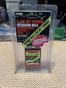 TYCO RC 6.0V Jet Turbo Premium NICD Rechargeable Battery Pack - New Old Stock