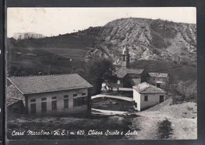 Cartolina Cerrè Marabino Chiesa Scuole e Asilo HC264 - Picture 1 of 1