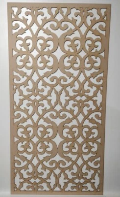 Radiator Cabinet Decorative Screening Perforated 3,4 & 6mm thick MDF lasercutG30 - image 1 of 2