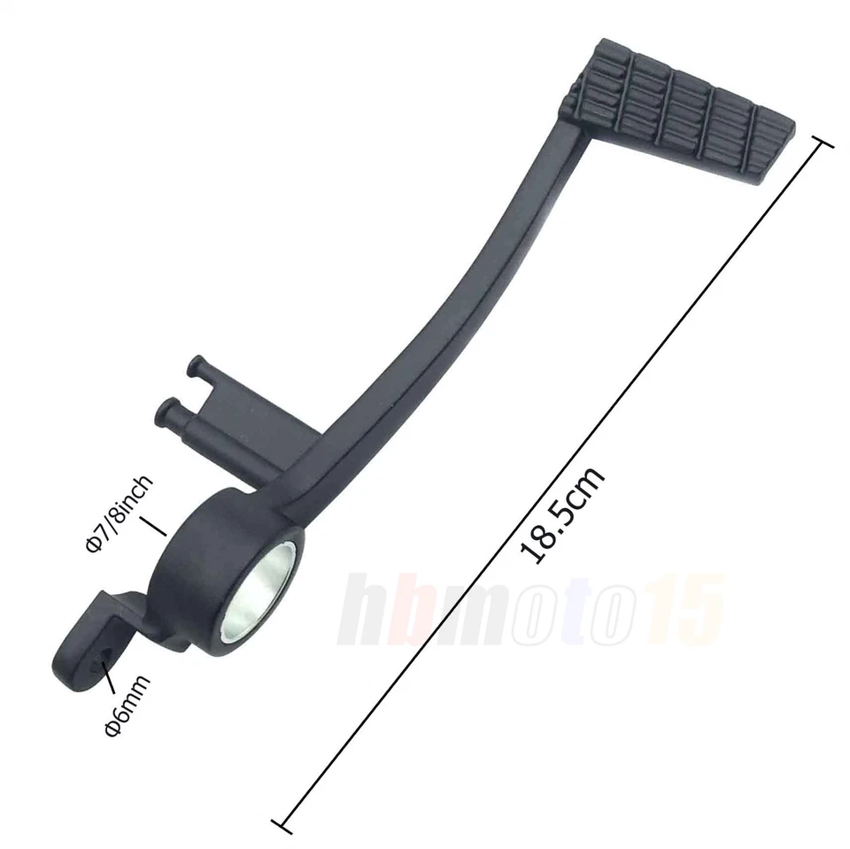 Foot Brake Pedal Black For 06-2014 Suzuki GSXR 600 750 For 05-2015 GSXR 1000 Foto 1 de 4