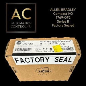 Modulo di uscita analogico ALLEN BRADLEY CompactLogix 1769-OF2 Ser B - SIGILLATO IN FABBRICA - Foto 1 di 1