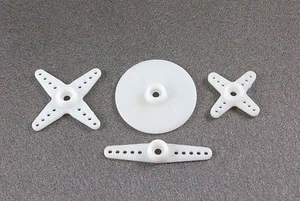 1 Set (4 Stück) Sortiert Kunststoff 25T Futaba Servoarm Horn RC Modell (US-VERKÄUFER/VERSAND) - Bild 1 von 6