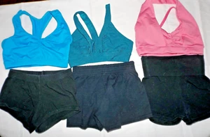 3 sets of Child Medium Dance wear Medium?? Waist and chest band measure 19" - Picture 1 of 4
