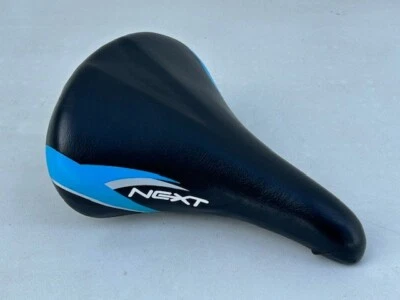 Aidelo Next BICICLETA DE MONTAÑA BICICLETA DE CARRETERA 10.5" 10 1/2" Azul Negro Plata Asiento Sillín Foto 1 de 4