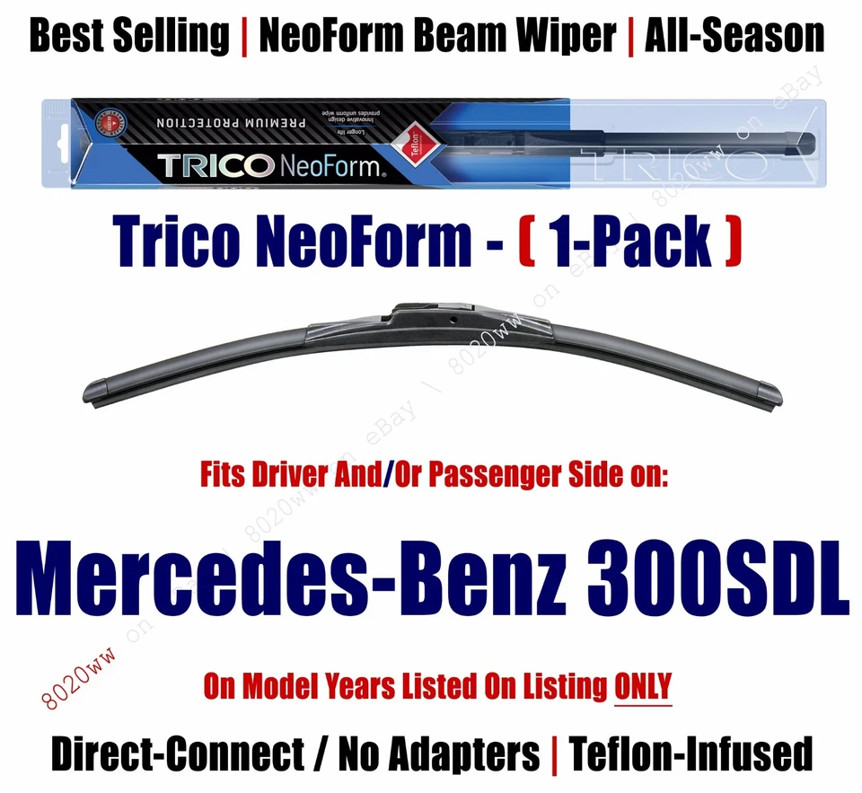 Limpiaparabrisas Super Premium NeoForm cantidad 1 apto para Mercedes-Benz 300SDL 1986-87 - 16210 Foto 1 de 1