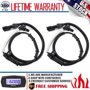2PCS ABS Wheel Speed Sensor Front For Ford Expedition F150 2WD 4WD XL3Z2C204CA