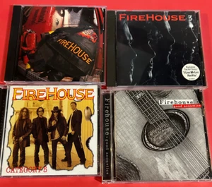 Firehouse – 3, Hold Your Fire, CATEGORY 5, GOOD ACOUSTICS CD LOT SET AUTHENTIC - Picture 1 of 8