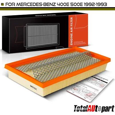 Filtro de aire del motor para Mercedes-Benz 400E 500E 1992-1993 400SE 1992 400SEL 1993 Foto 1 de 4