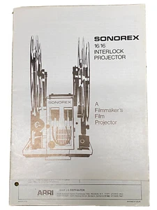 Bauer P-6 16mm Projector Studio / SONOREX BROCHURE - Picture 1 of 3
