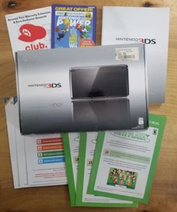 Nintendo 3DS Cosmo Schwarz Nur Verpackung (OHNE KONSOLE) - Bild 1 von 9