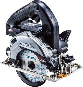 Sierra circular inalámbrica Makita HS007GZB 40v sin escobillas 125 mm herramienta negra solo nueva FS - Imagen 1 de 9