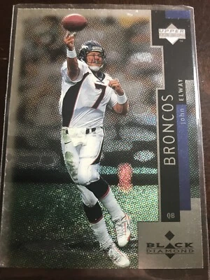 1998 John Elway Upper Deck Black Diamond No. 143 - Image 1 of 2