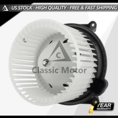 Conjunto de ventilador de motor soplador de aire acondicionado para GMC Sierra Silverado 1500 Hummer H2 2003-2007 Foto 1 de 4