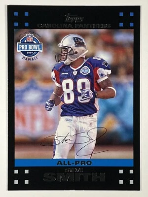 Steve Smith #418 2007 Topps - All-Pro Carolina Panthers - Image 1 of 2