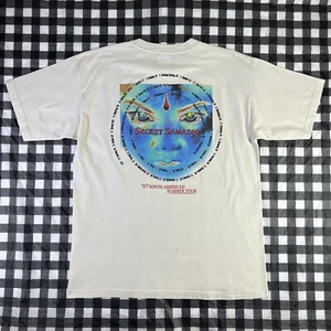 Camiseta Live Secret Samadhi 1997 Summer Tour Rock Band Vintage Natural/Crema - Imagen 1 de 12