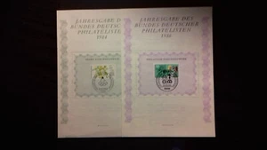 BRD Jahresgaben Bund Dte. Philatelisten 1984, 1986, 1992, 1993 (256) - Bild 1 von 2