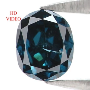 0.30 CT Natural Loose Oval Shape Diamond 4.35 MM Blue Color Oval Diamond LQ6270 - Picture 1 of 8
